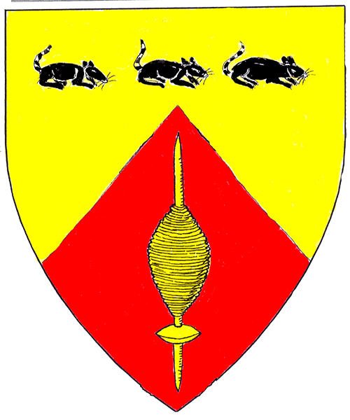 The arms of Finna the Weaver